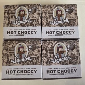 4 Dr. Squatch Hot Choccy Men's Natural Soap